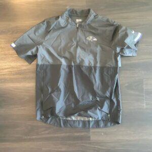 Baltimore Ravens Dri-Fit Windbreaker - Purple & White